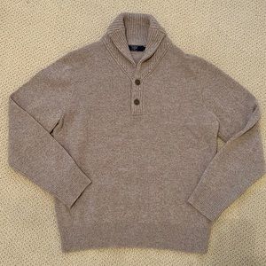 Mens JCREW 100% lambs wool sweater